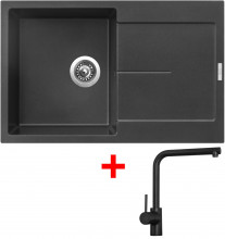 Sinks ULTIMA 790 Metalblack + Elka ...